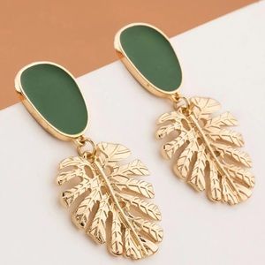 NEW Monstera Earrings